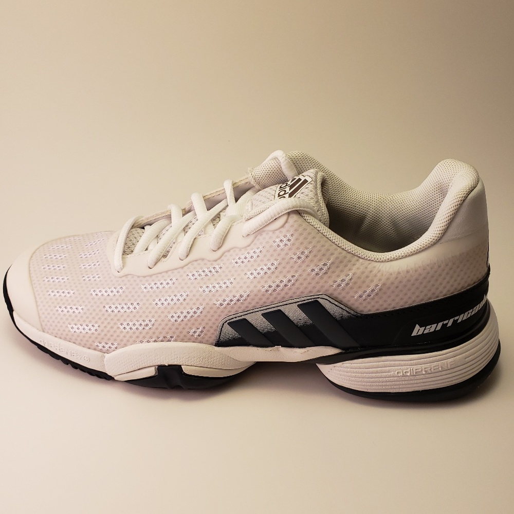 Adidas Juniors Barricade 2016 Tennis Shoes White